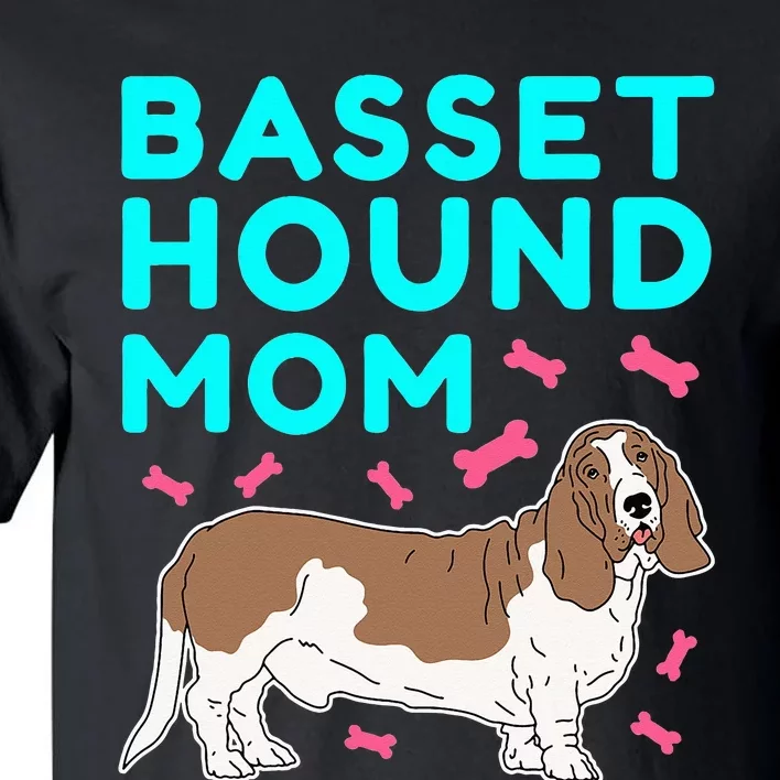 Basset Hound Mom Dog Owner Basset Hound Tall T-Shirt