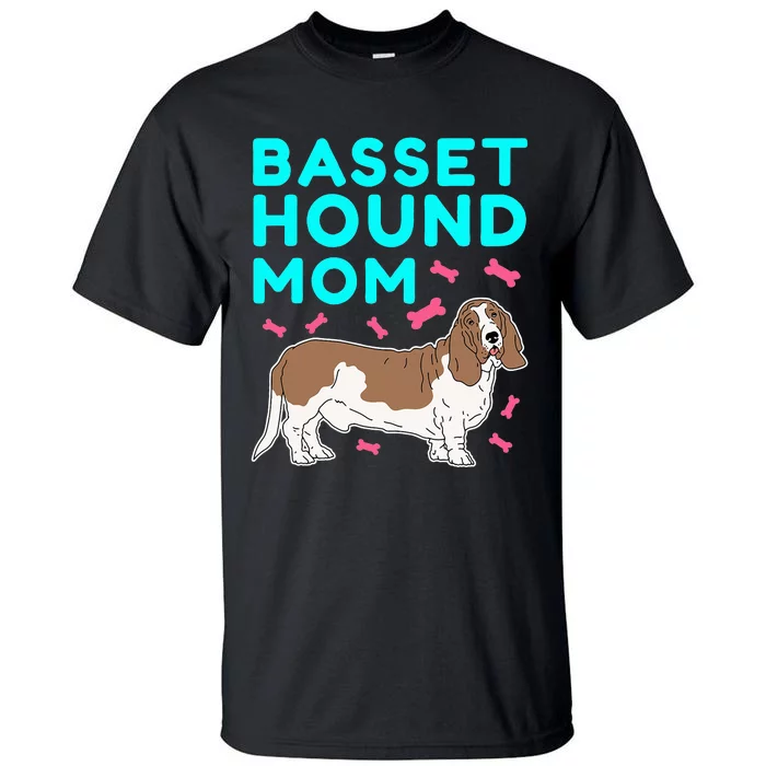 Basset Hound Mom Dog Owner Basset Hound Tall T-Shirt