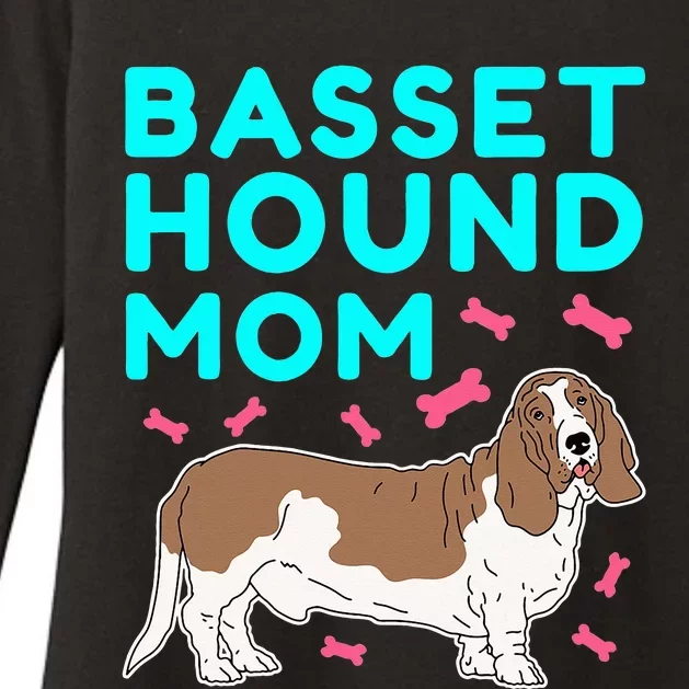 Basset Hound Mom Dog Owner Basset Hound Womens CVC Long Sleeve Shirt