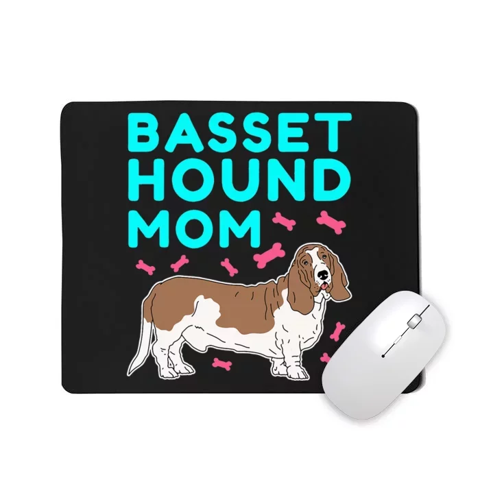 Basset Hound Mom Dog Owner Basset Hound Mousepad