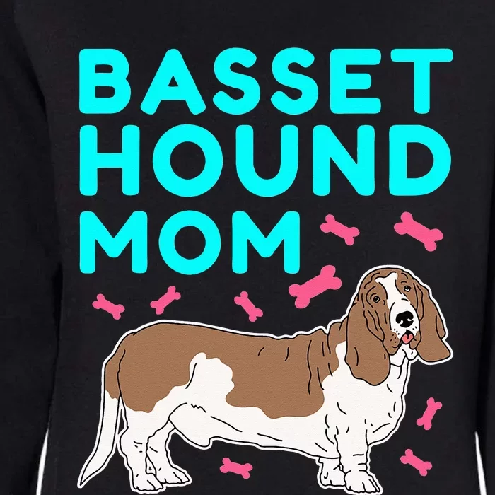 Basset Hound Mom Dog Owner Basset Hound Womens California Wash Sweatshirt