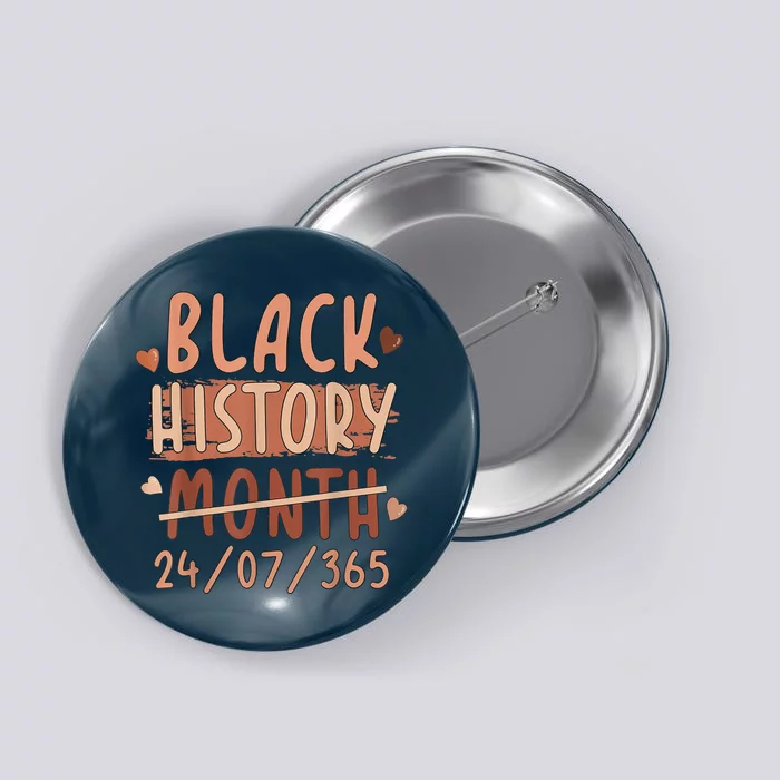 Black History Month Afro Melanin Black Women Afro American Button