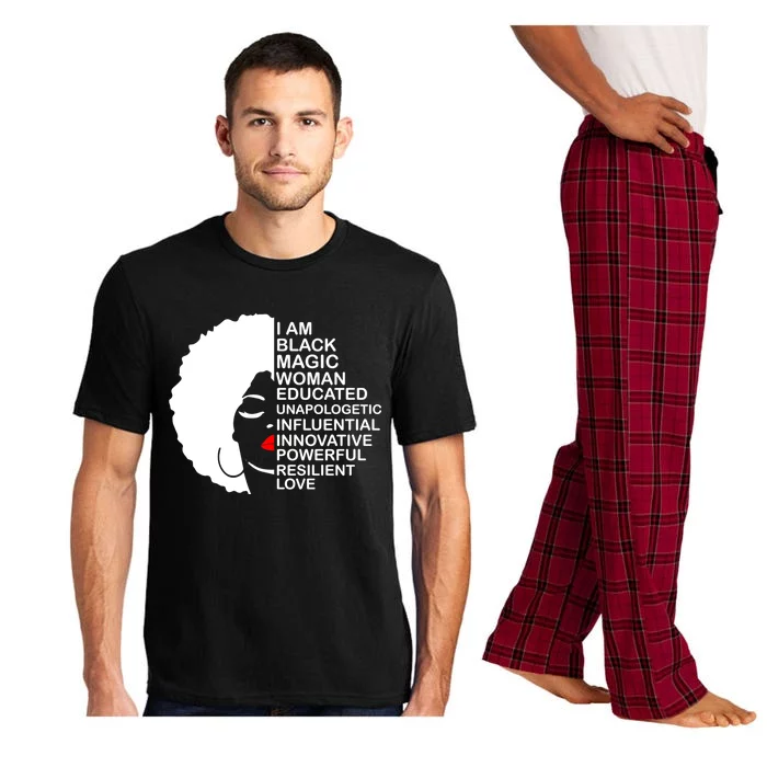 Black History Month Educated Motivated Melanated Black Gift Pajama Set