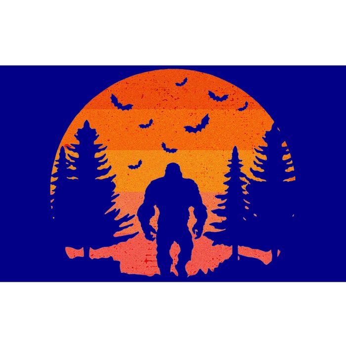 Bigfoot Halloween Moon Vintage Costume Sasquatch Yeti GiftCute Love Bumper Sticker