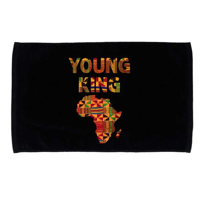 Black History Month Shirts Cool African Kente Art African American Print Microfiber Hand Towel