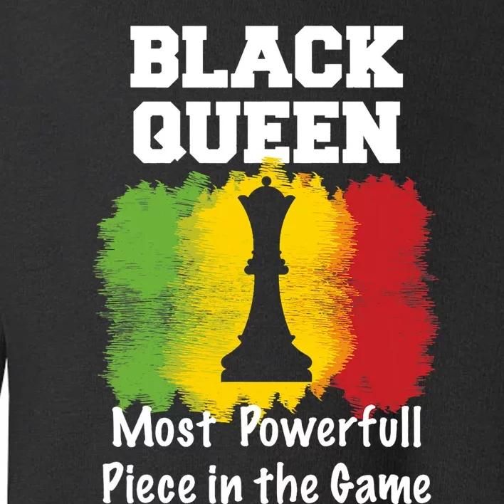 Black History Month Black Queen Women Toddler Sweatshirt