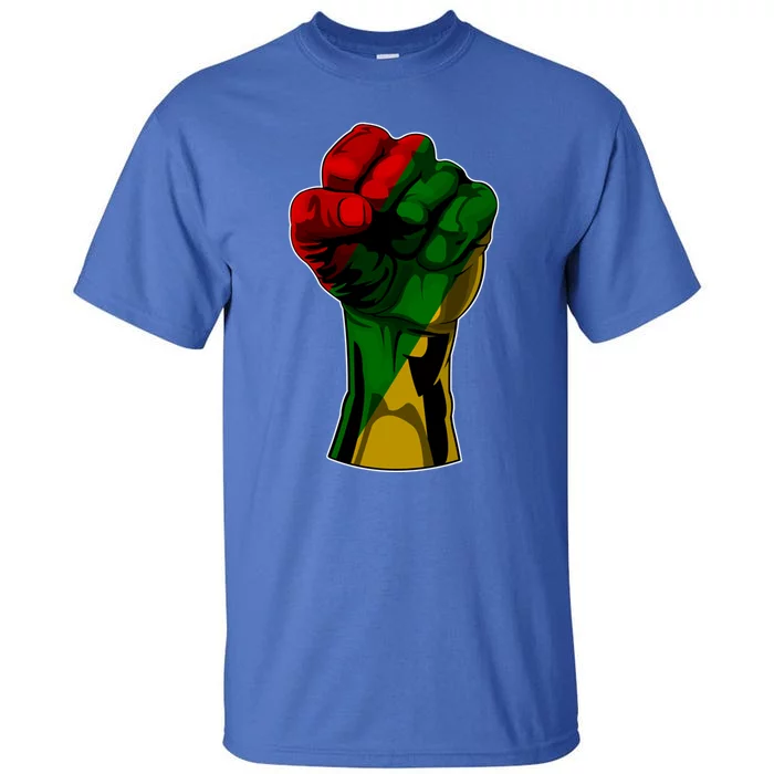 Black History Month Fist Gift Gift Tall T-Shirt