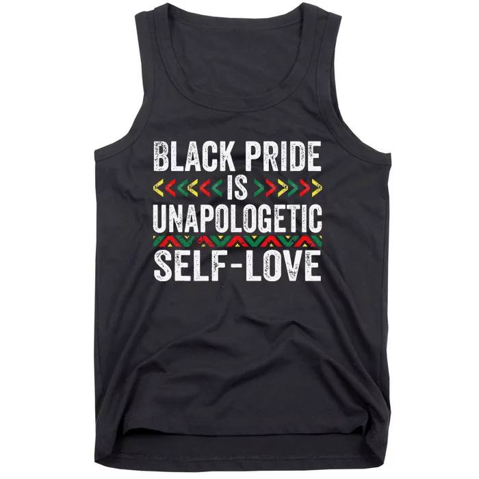 Black History Month unapologetic Black Pride Tank Top