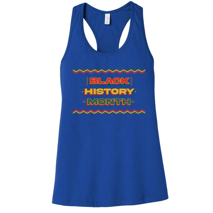 Black History Month Gift Women's Racerback Tank