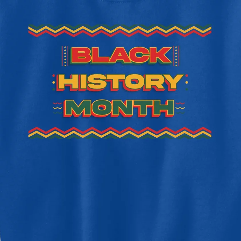 Black History Month Gift Kids Sweatshirt