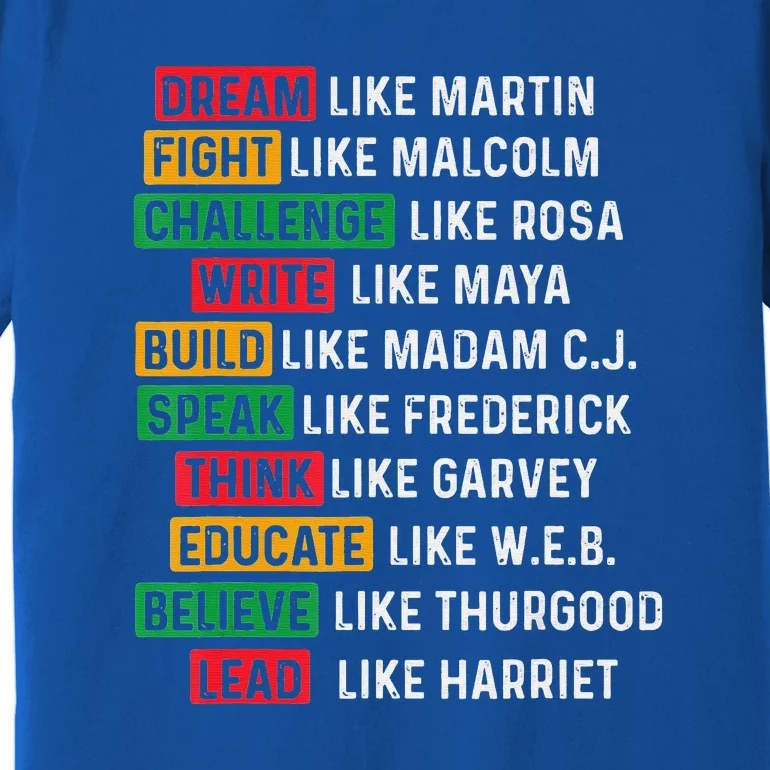 Black History Month African American Country Celebration Premium T-Shirt