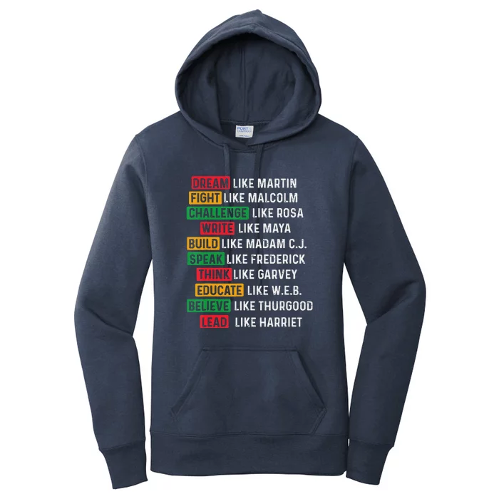 Black History Month African American Country Celebration Women's Pullover Hoodie