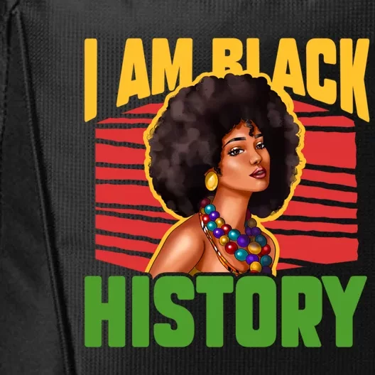 Black History Month African Melanin American Usa Great Gift City Backpack