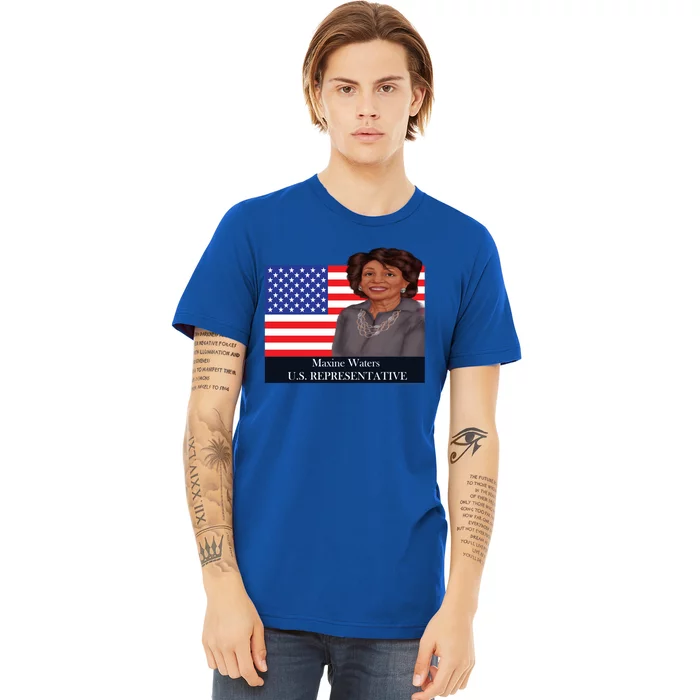 Black History Month Leader Maxine Waters Gift Premium T-Shirt