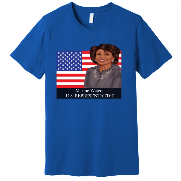 Black History Month Leader Maxine Waters Gift Premium T-Shirt