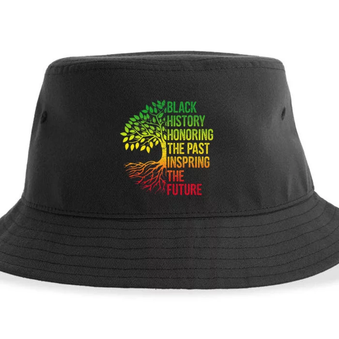 Black History Month Honoring Past Inspiring Future Sustainable Bucket Hat