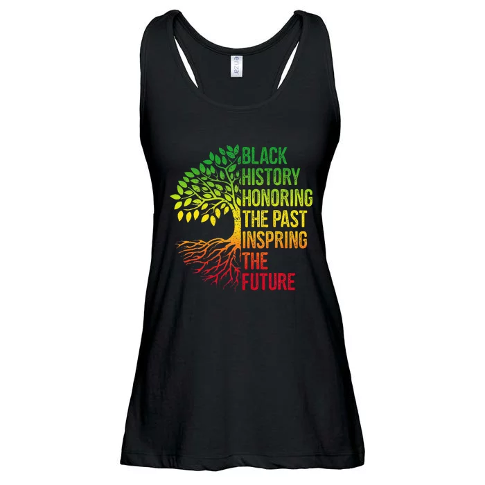 Black History Month Honoring Past Inspiring Future Ladies Essential Flowy Tank