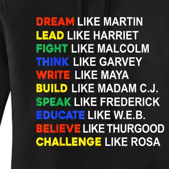 Black History Month African American Country Celebration Women's Pullover Hoodie