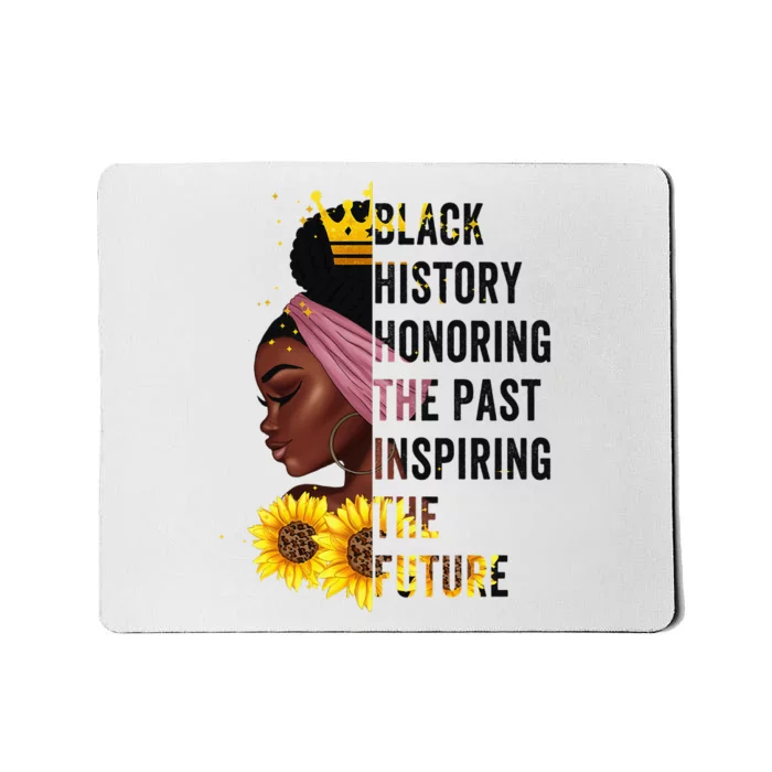 Black History Month Honoring Past Inspiring Future Mousepad