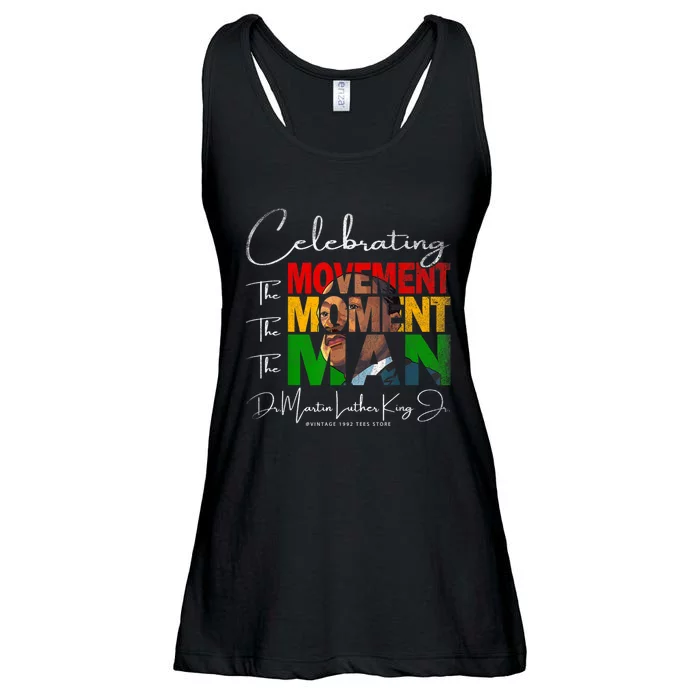 Black History Month Martin Have Dream Luther King Day Ladies Essential Flowy Tank