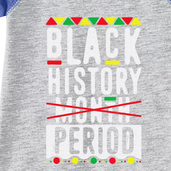 Black History Month Period African Pride Infant Baby Jersey Bodysuit