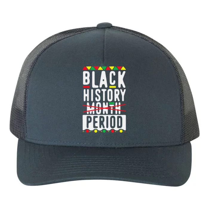 Black History Month Period African Pride Yupoong Adult 5-Panel Trucker Hat