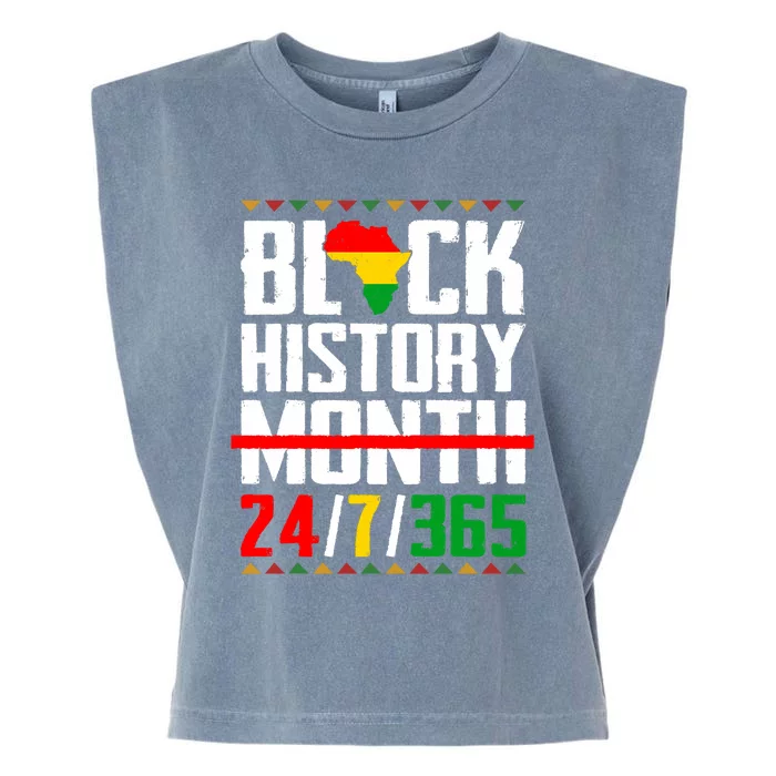 Black History Month African Woman African Pride Garment-Dyed Women's Muscle Tee