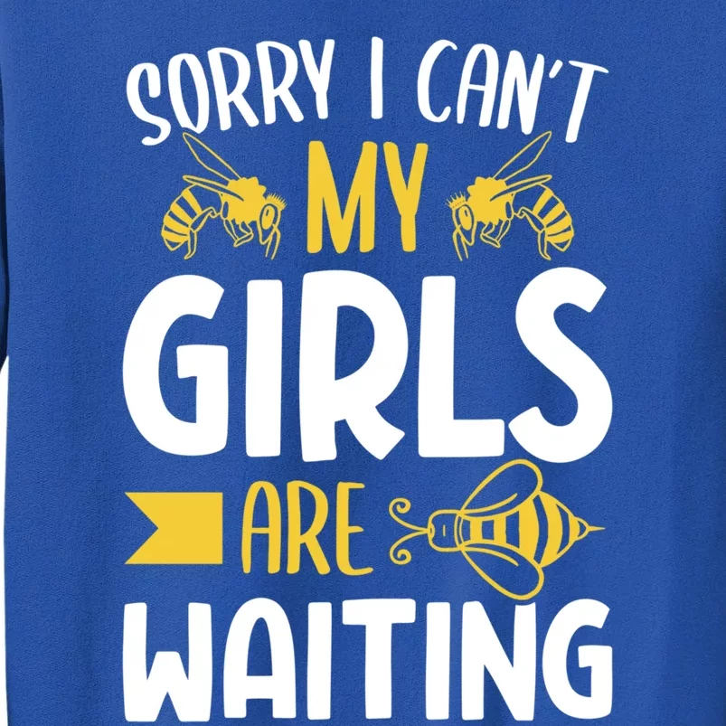 Beekeeper Honeybee My Are Waiting Beekeeping Meaningful Gift Tall Sweatshirt