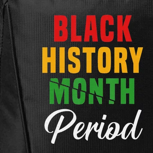 Black History Month Period African Pride City Backpack