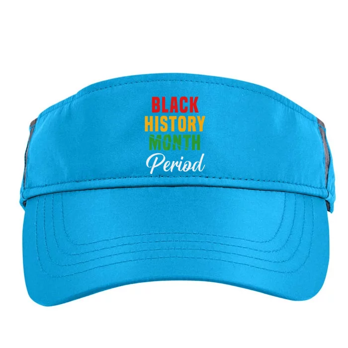 Black History Month Period African Pride Adult Drive Performance Visor