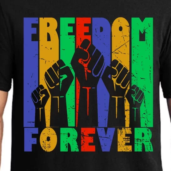 Black History Month Celebration Freedom Forever Pajama Set