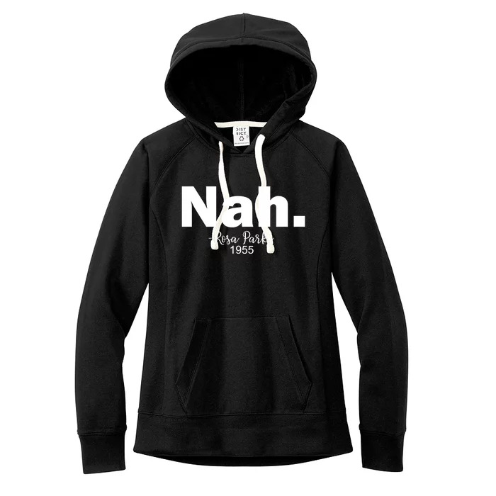 Black History Month Nah African American Heritage Gift Women's Fleece Hoodie