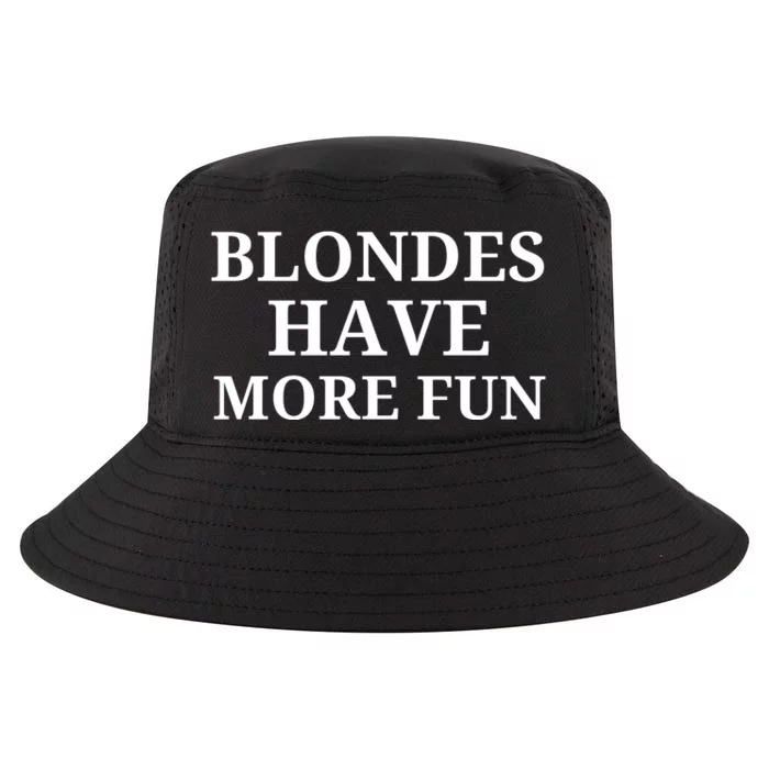 Blondes Have More Fun Cool Comfort Performance Bucket Hat