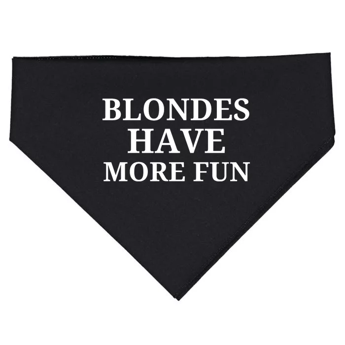 Blondes Have More Fun USA-Made Doggie Bandana