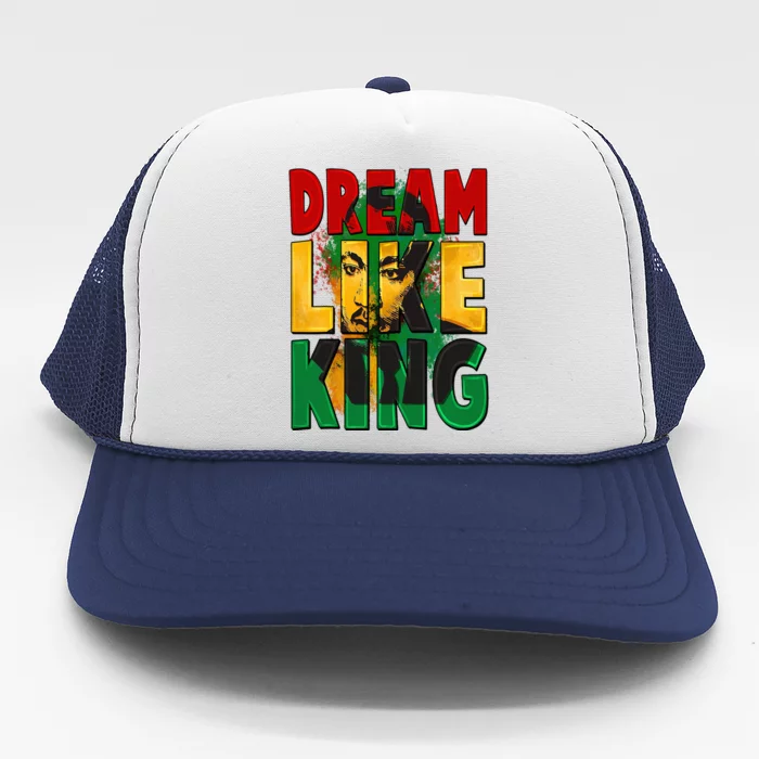 Black History Month Martin Have Dream Luther King Day Trucker Hat