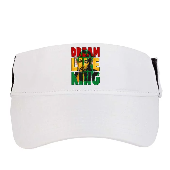 Black History Month Martin Have Dream Luther King Day Adult Drive Performance Visor