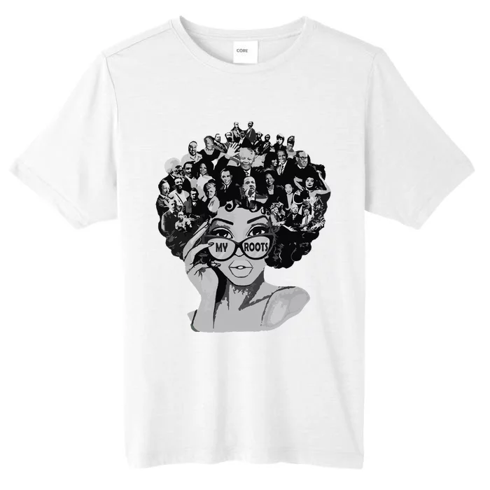 Black History Month I Love My Roots Back Powerful Blm ChromaSoft Performance T-Shirt