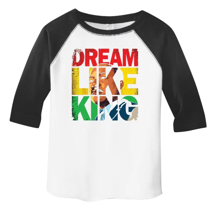 Black History Month Martin Have Dream Luther King Day Toddler Fine Jersey T-Shirt