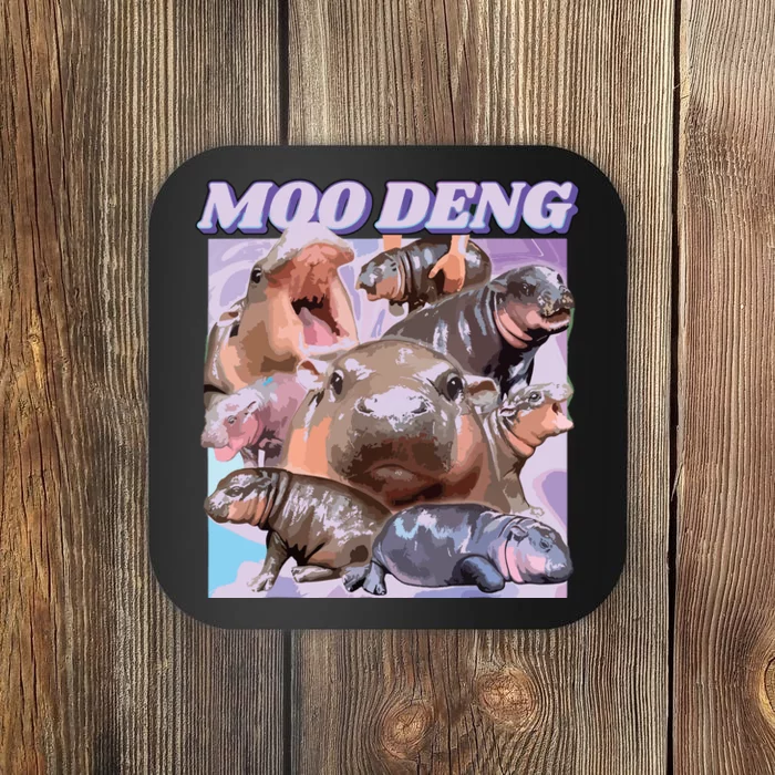 Baby Hippo Moo Deng Coaster