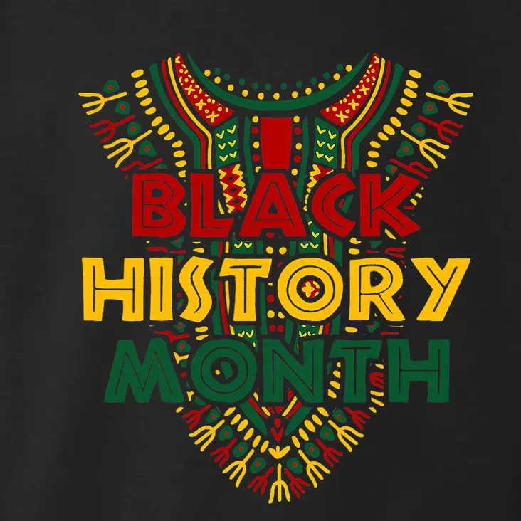 Black History Month African American Flag Juneteenth Dashiki Toddler Hoodie