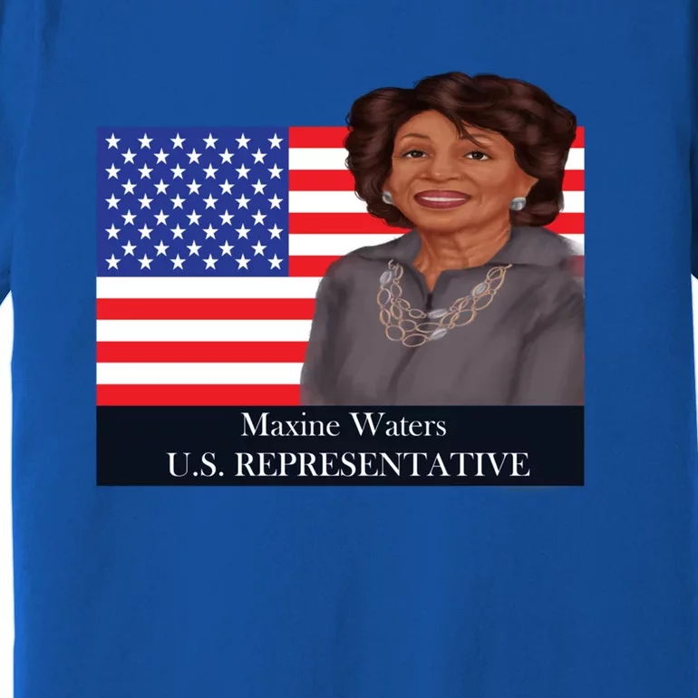 Black History Month Leader Maxine Waters Gift Premium T-Shirt