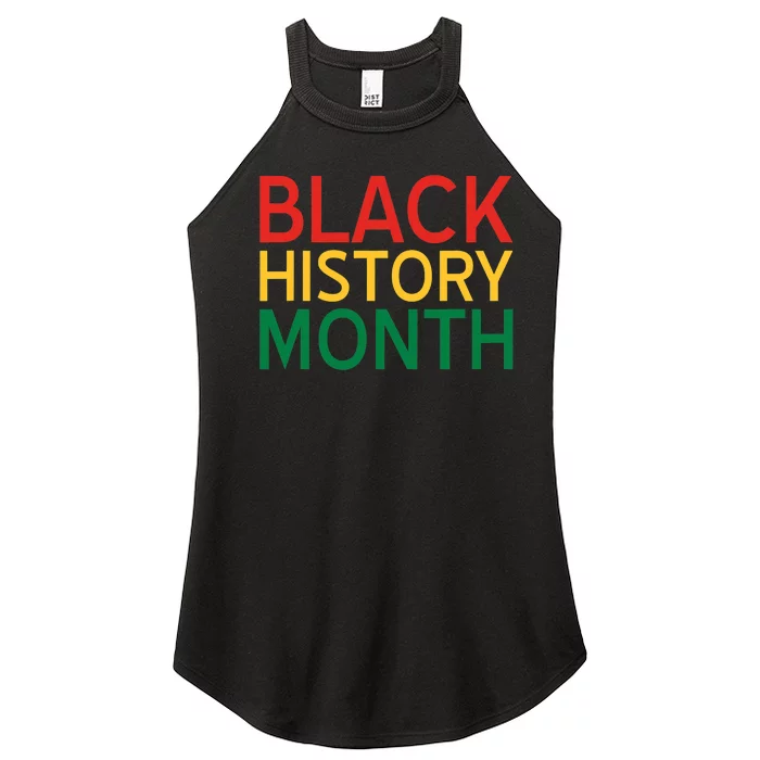 Black History Month Political African Pride Women’s Perfect Tri Rocker Tank