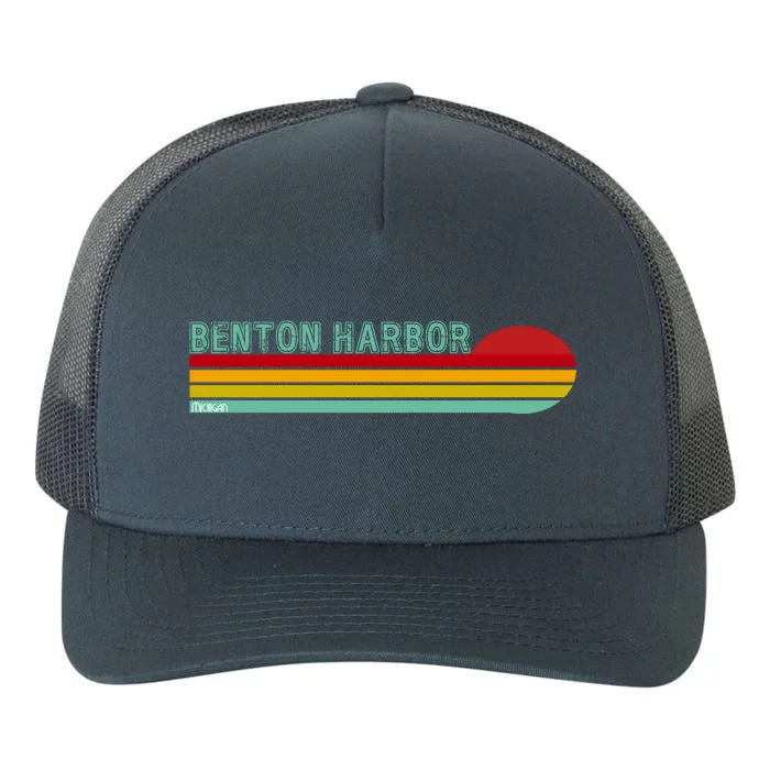 Benton Harbor Michigan Yupoong Adult 5-Panel Trucker Hat