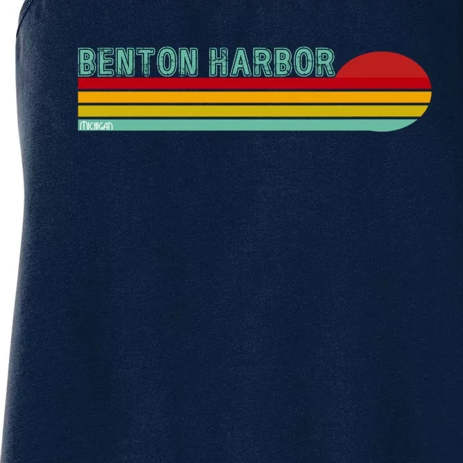 Benton Harbor Michigan Women's Racerback Tank