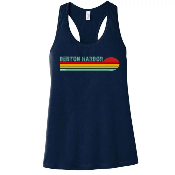 Benton Harbor Michigan Women's Racerback Tank