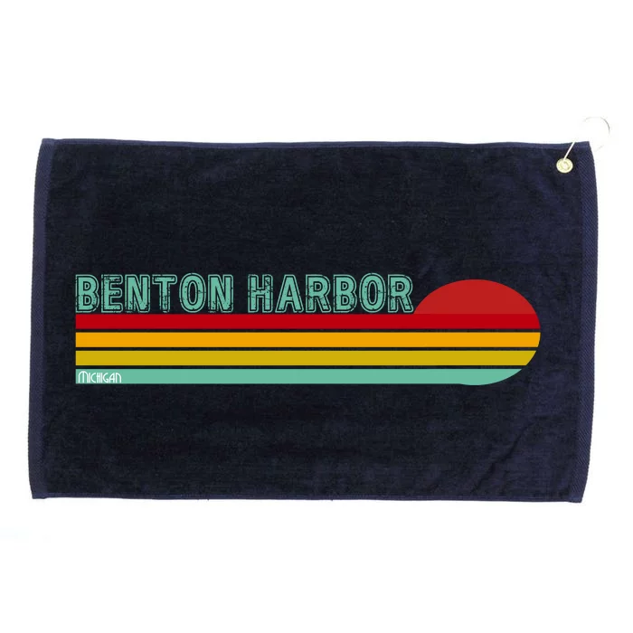 Benton Harbor Michigan Grommeted Golf Towel