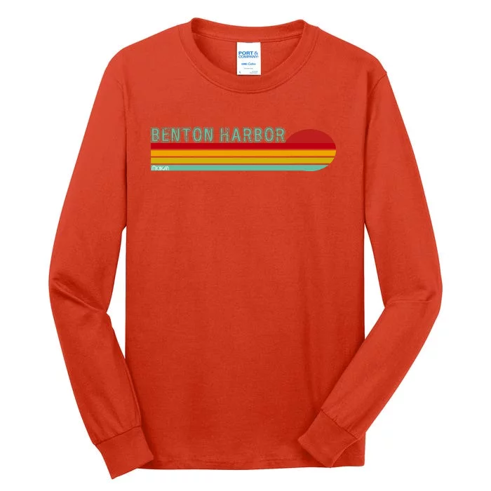 Benton Harbor Michigan Tall Long Sleeve T-Shirt