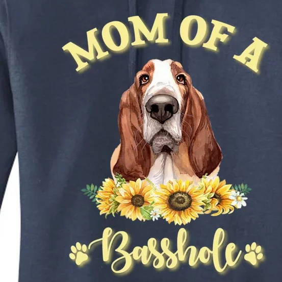 Basset Hound Moms For Great Gift Women's Pullover Hoodie