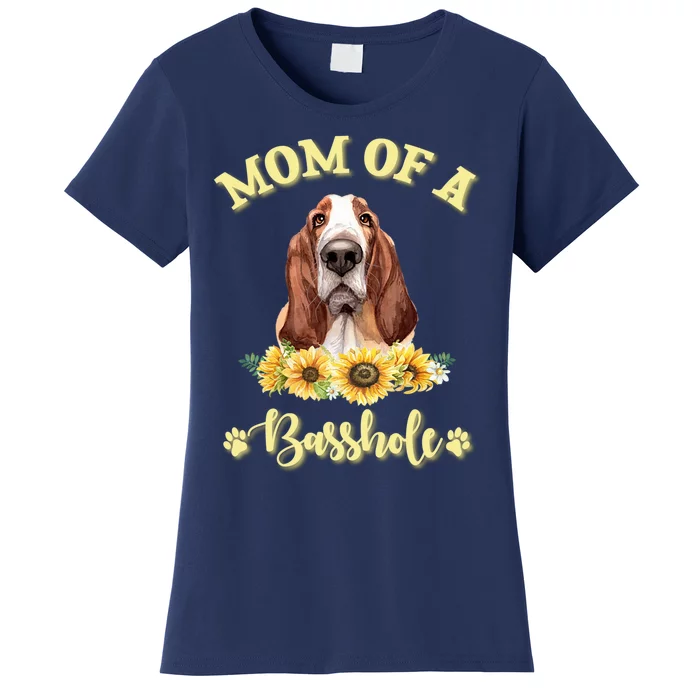 Basset Hound Moms For Great Gift Women's T-Shirt