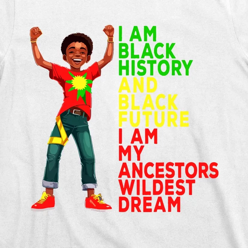 Black History Month Juneteenth Independence Day Boy T-Shirt